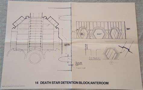 Star Wars Death Star Detention Block Interior Original 1977 - Etsy