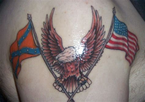 Rebel Flag Tattoos Designs, Ideas and Meaning | Tattoos For You