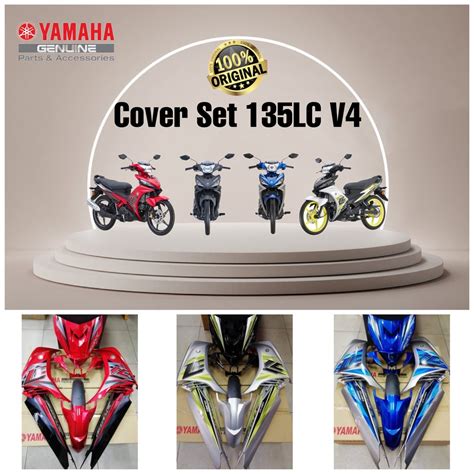 Yamaha Lc V V Body Cover Set Original Hly Shopee Malaysia