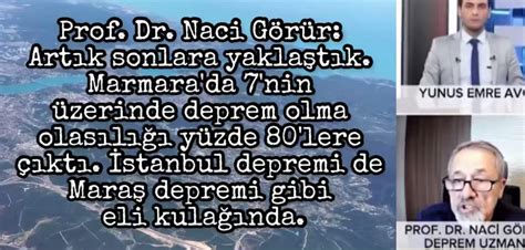 aran Toprak on Twitter Prof Dr Naci Görür Artık sonlara