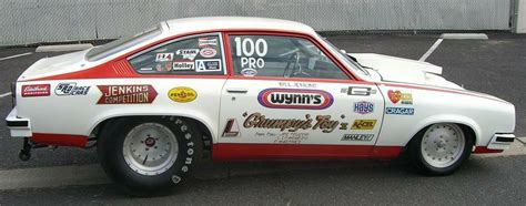 1974 Chevrolet Vega Pro Stock Grumpy Bill Jenkins Side Profile 43995