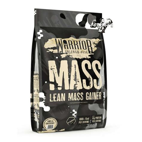 Warrior Mass Gainer 5kg Lean Muscle Weight Gain Protein Powder