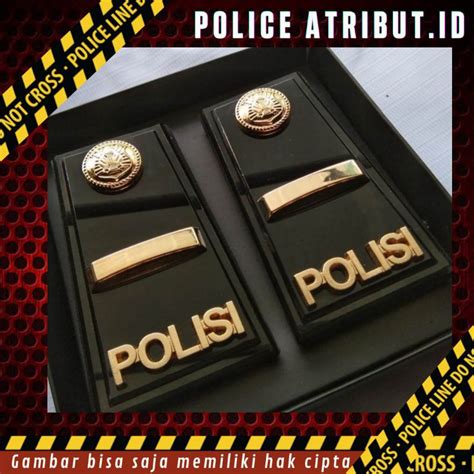 Jual Pangkat Ipda Pdh Polisi Full Mika Kilap Cod Promo Perlengkapan