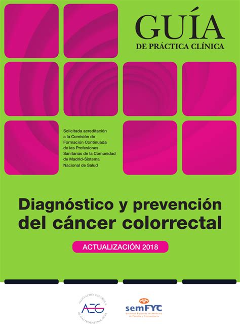 PDF Guía de Práctica Clínica Diagnóstico y prevención del cáncer