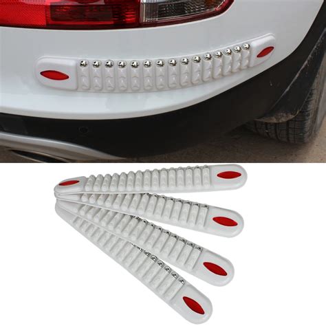 Pcs X Cm Car Anti Collision Front Rear Bullet Strip Bumper