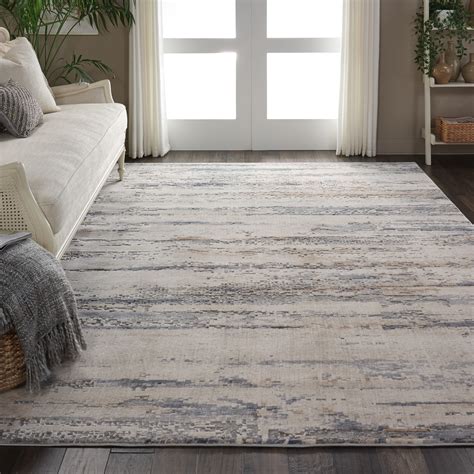 Nourison Rustic Textures Rustic Abstract Beige Grey Area Rug Walmart