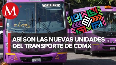 Inician Operaciones Nuevas Unidades De Transporte P Blico En La Cdmx