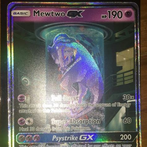 Mewtwo Secret Rare Gx Hobbies Toys Toys Games On Carousell