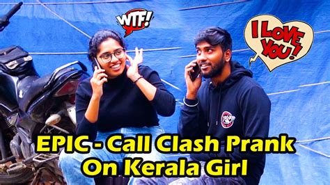 Call Clash Prank On Cute Kerala Girl Kovai Kusumbu Kovai