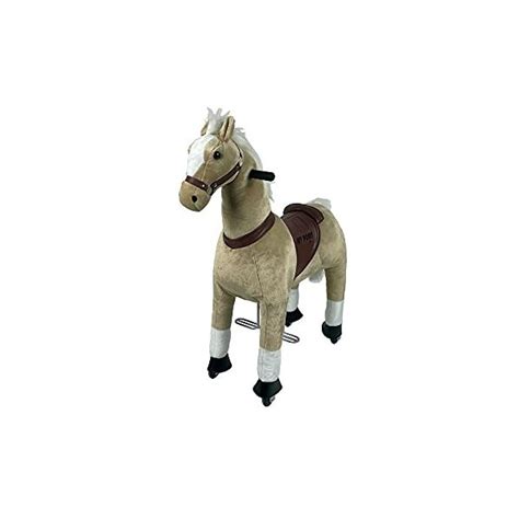 My Pony Jouet En Peluche Pour Cheval Marron Clair Pour Ans