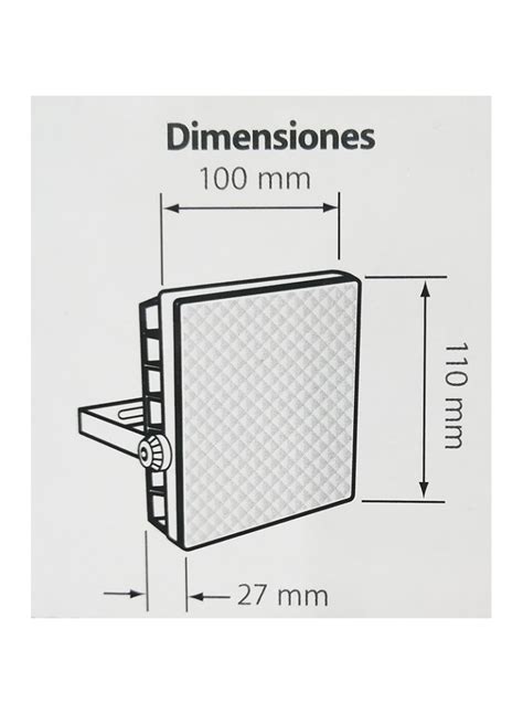 PR101P LÁMPARA PROYECTOR RECTANGULAR 10W MULTIPUNTO SMD PANTALLA