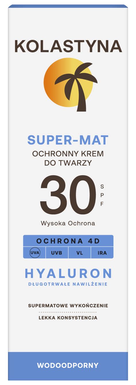 Kolastyna Super Mat Ochronny Krem Do Twarzy Spf Ml