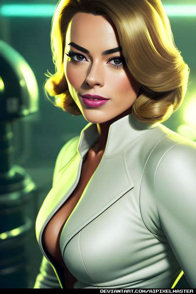 Gorgeous Blonde 50 S Scifi Pinup Babe By Aipixelmaster On Deviantart