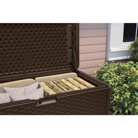 Suncast Java Gal Resin Wicker Deck Box Bmdb The Home Depot