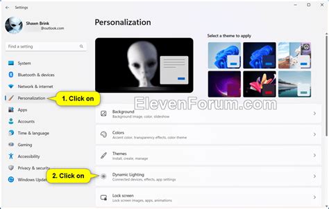 Change Dynamic Lighting Color and Effects in Windows 11 | Windows 11 Forum