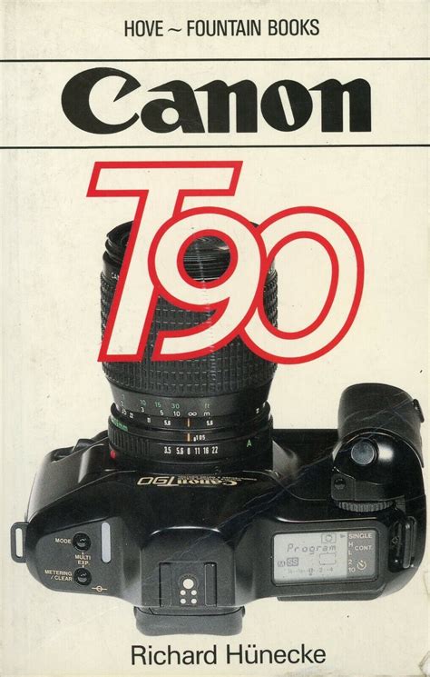 Camera Manual Instruction Book For Canon A 1 AE 1 T50 T70 Product Guide