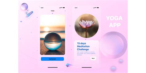 Yoga App Ui Glassmorphism Figma