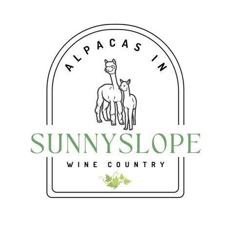 Alpacas In Sunnyslope Wine Country