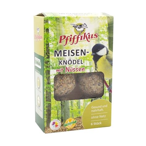 Pfiffikus Meisenkn Del Mit Nuss St Ck Vogelfutter Blumen Risse