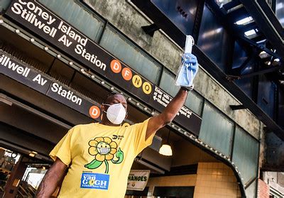 Mta Leadership Participates In Mask Force While Reminding Customers