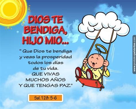 Dios Te Bendiga Hijo Mio Imagenes Cristianas Pinterest Tes And Dios