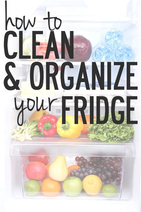 Refrigerator cleaning tips - how to keep it clean