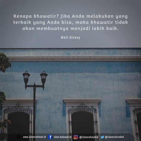 JANGAN KHAWATIR - Islam Rahmah