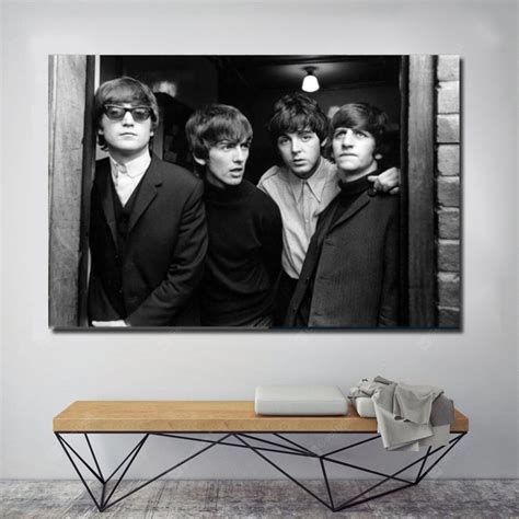 The Beatles Canvas Wall Art Music Posterthe Beatles Canvas Printthe Beatles Print Artlarge