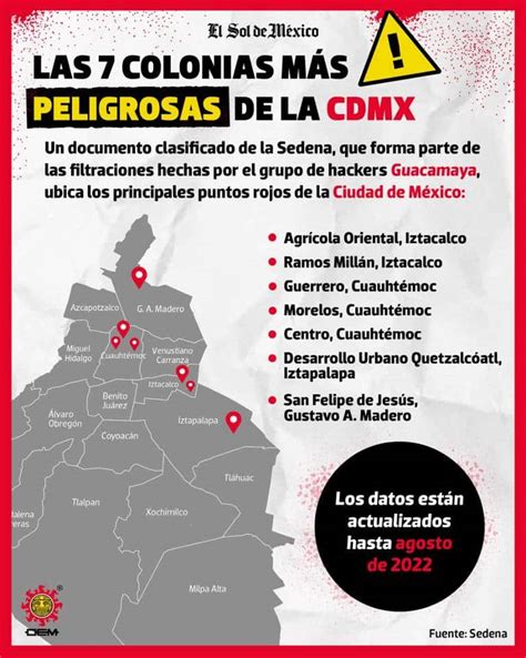 Cuales Son Las Colonias Mas Seguras De La Cdmx Mexinea Blog