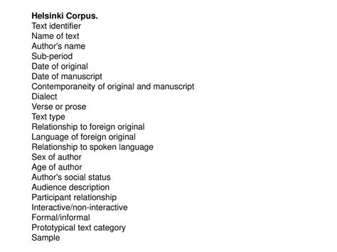 Definition Of A Corpus Research On Written Or Spoken Texts Can Now Be