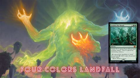 Mtga Explorerfour Colors Landfall Youtube