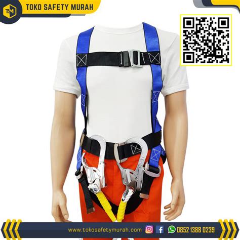 Full Body Harness Double Big Hook Tali Dada Ecofit Safety Harnes