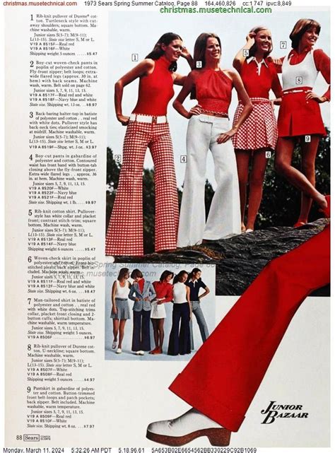 1973 Sears Spring Summer Catalog Page 71 Catalogs Wishbooks Artofit