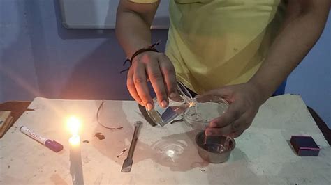 Burning Of Magnesium Ribbon And Nature Of Its Oxide Youtube