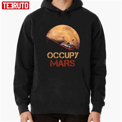 Elon Musk Occupy Mars Unisex T Shirt Teeruto