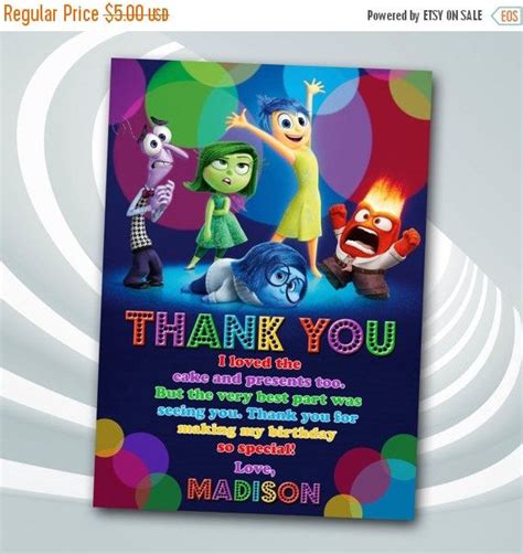 On Sale Inside Out Thank You Card Inside Outthank You Note