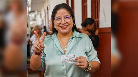 Elecciones Regionales Alcira Sandoval Iba Ez Elegida Como La