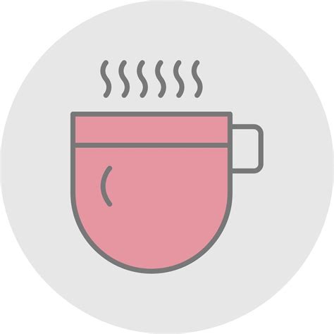 Hot Beverage Line Filled Light Icon 44100915 Vector Art At Vecteezy