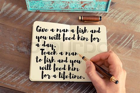 Handwritten Quote As Inspirational Concept Image Stock Image Colourbox