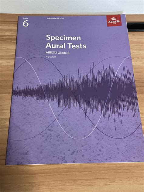 Abrsm Specimen Aural Tests Grade Hobbies Toys Music Media