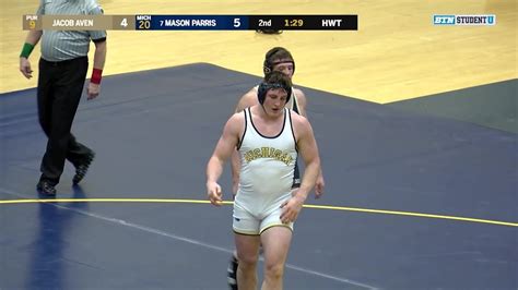 HWT Jacob Aven Purdue Vs 8 Mason Parris Michigan Big Ten