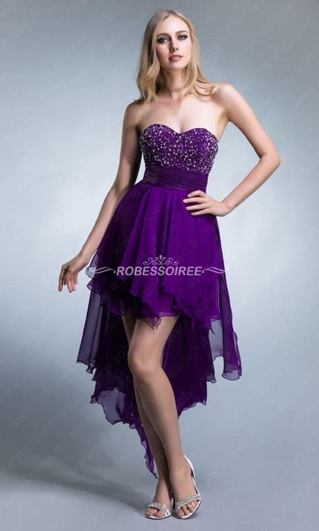 Robe De Soiree Violette