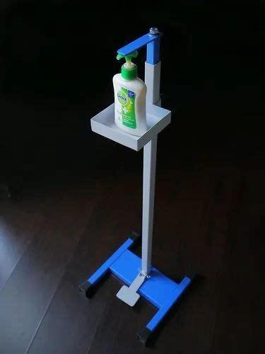 Mild Steel Floor Mounted Foot Operated Hand Sanitizer Dispenser At Rs 1200 In Pune