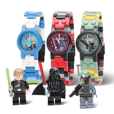 The Childrens Star Wars Lego Watch Hammacher Schlemmer