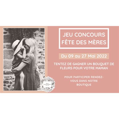 Jeu concours de la fête des mères Centre Commercial Saint Genis 2