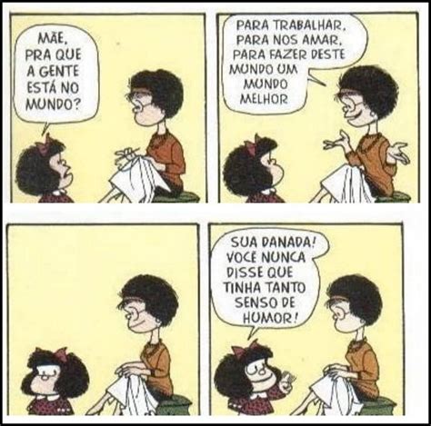 Tirinha do Dia Mafalda e a Mãe Danada Deposito de tirinhas Cartum