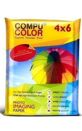 Compu Color X Inch Gsm Resin Coated Photo Imaging Paper At Rs