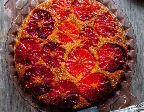 Upside Down Blood Orange Cake Recipe