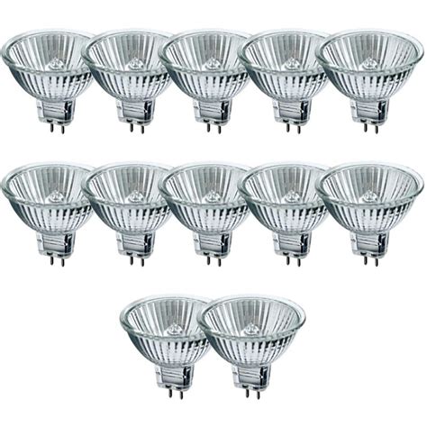 12 x Müller Licht Halogen MR16 Reflektor 50W GU5 3 12V 680lm warmweiß