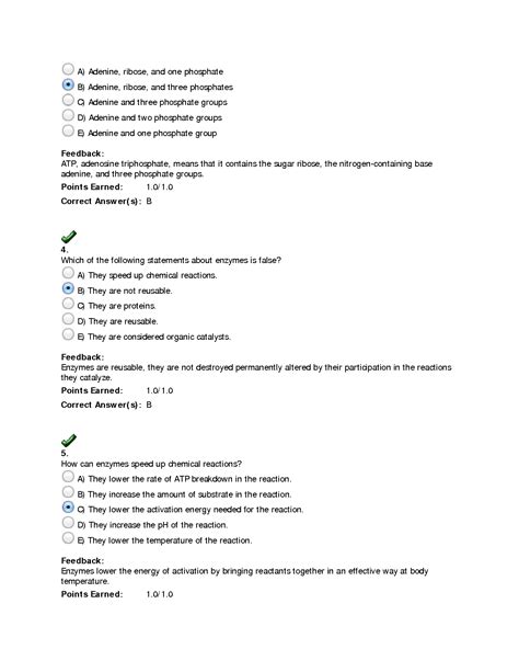 Solution Biol Exam Studypool